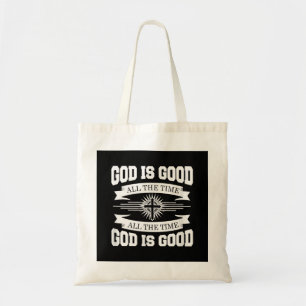 Bolsa Tote Deus é bom em todos os momentos - Cristão