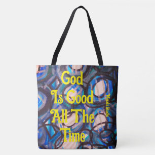 Bolsa Tote "Deus é bom o tempo todo