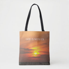 Bolsa Tote Deus está Conosco - Edição para Classe de Escritur