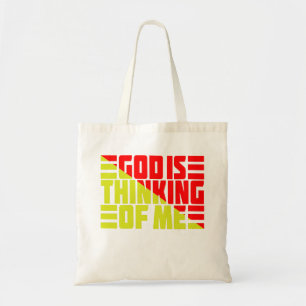 BOLSA TOTE DEUS ESTÁ PENSANDO EM MIM