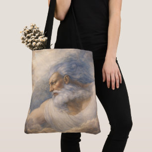 Bolsa Tote Deus Pai Arte Renascentista Católica