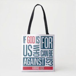 Bolsa Tote Deus por nós