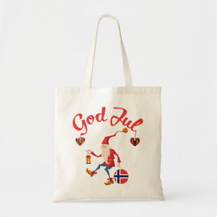 Bolsa Tote Deus saudita Feliz Natal norueguês Norway tomte g