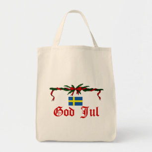 Bolsa Tote Deus sueco julho (Feliz Natal)