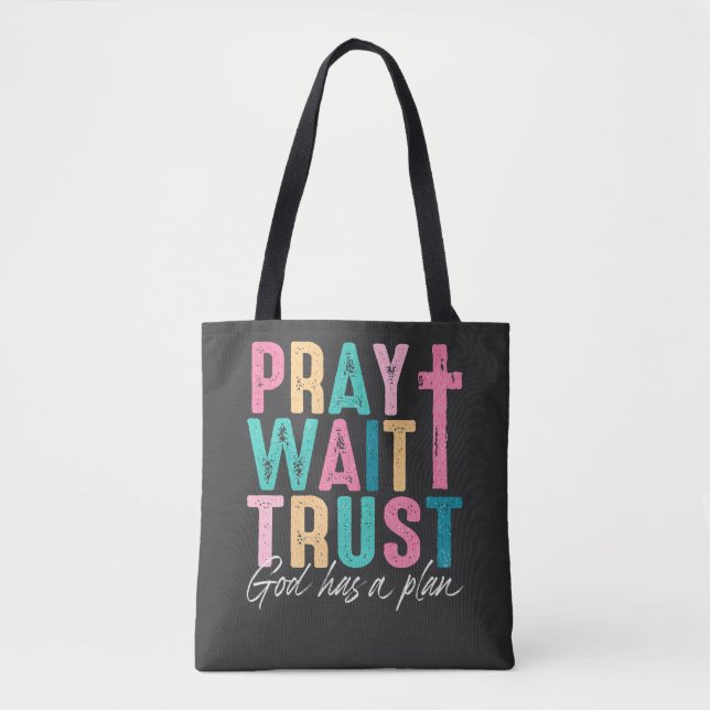Bolsa Tote Deus Tem Um Plano (Frente)