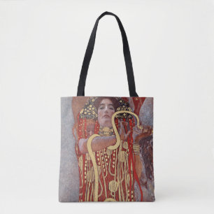 Bolsa Tote Deusa da Saúde, Higieia (Salus), Gustav Klimt