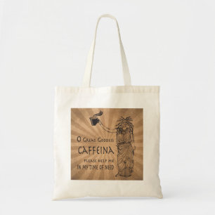Bolsa Tote Deusa do café da Caffeine.