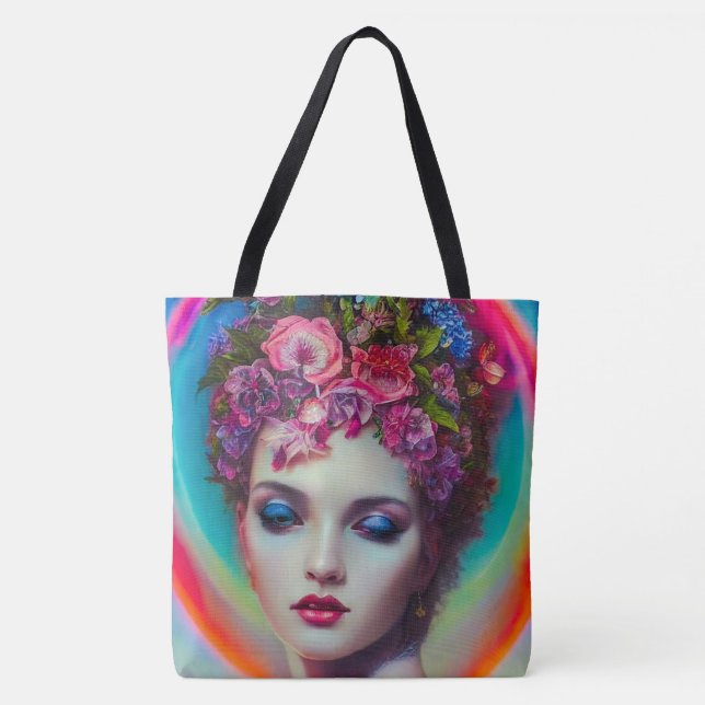 Bolsa Tote Deusa Flor (Frente)