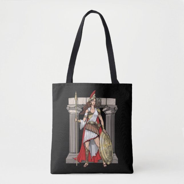 Bolsa Tote Deusa Grega Athena (Frente)