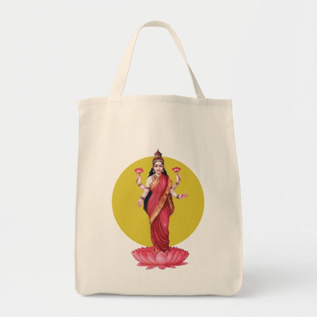 Bolsa Tote Deusa Lakshmi (Frente)