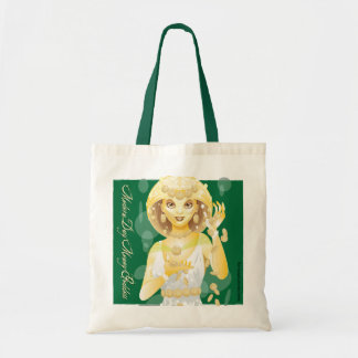 Bolsa Tote Deusa moderna do dinheiro do dia - saco