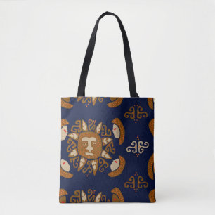 Bolsa Tote Deuses do Sol Kuna Indianos