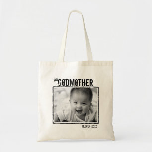 Bolsa Tote DeusMãe Foto personalizada e nome