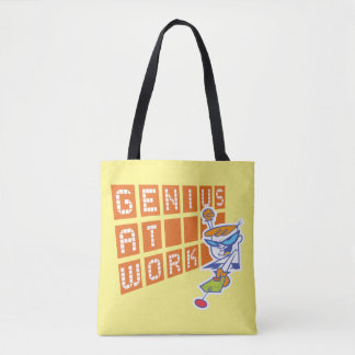 Bolsa Tote Dexter "Genius At Work"