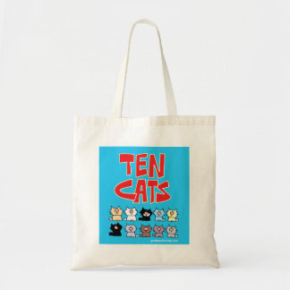 Bolsa Tote Dez gatos - tudo junto agora!