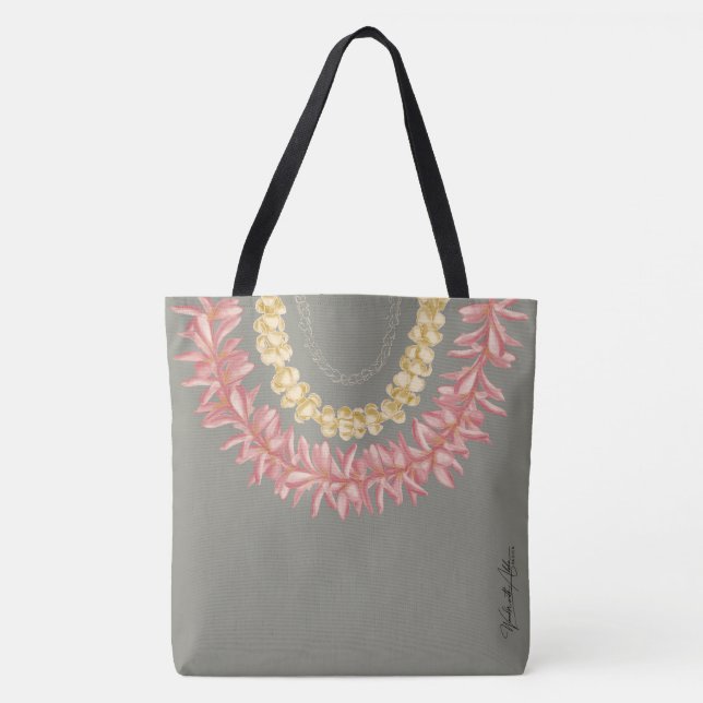 Bolsa Tote Dia da Lei por Wander com Aloha (Frente)