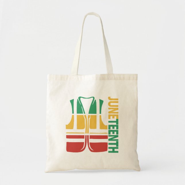 Bolsa Tote Dia da Liberdade Coisa da Moda Colega de Trabalho  (Frente)