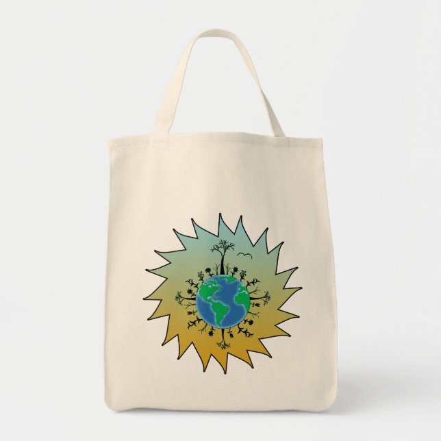Bolsa Tote Dia da Terra (Frente)