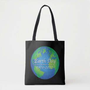 Bolsa Tote Dia da Terra 50 Anos Aniversário de 2020