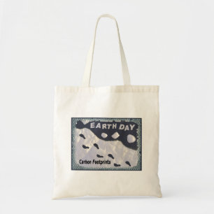 Bolsa Tote Dia da Terra - Pegadas de Carbono