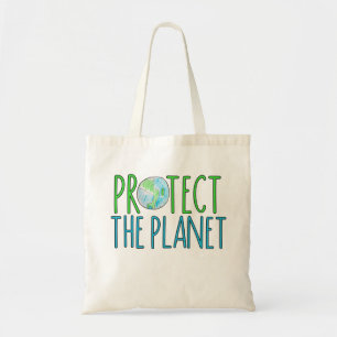 Bolsa Tote Dia da Terra Todos os Dias Proteja o Planeta