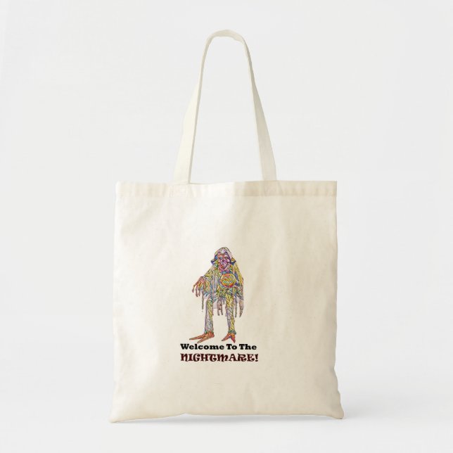Bolsa Tote Dia das Bruxas (Frente)