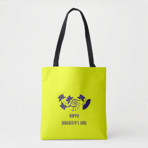 BOLSA TOTE DIA DAS FILHAS PRESENÇA DA MÃE, PAI, AVÓ,