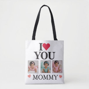 Bolsa Tote Dia das Mães 3 Foto Branco