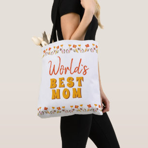 Bolsa Tote Dia das Mães Flores Florais do Mundo