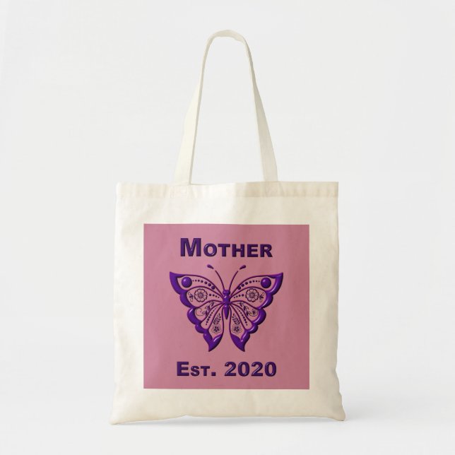 Bolsa Tote Dia das Mães para a Mãe "Ano 2020" (Frente)