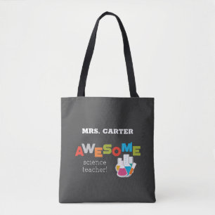 Bolsa Tote Dia de Apreciação de Professores de Ciência, Incrí