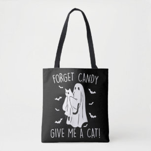 Bolsa Tote Dia de as Bruxas engraçado Ghost Esquece O Docinho
