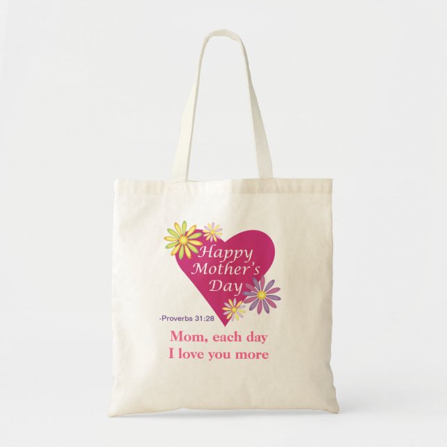 Bolsa Tote Dia de as mães (Frente)