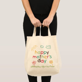 Bolsa Tote Dia de as mães Feliz 5