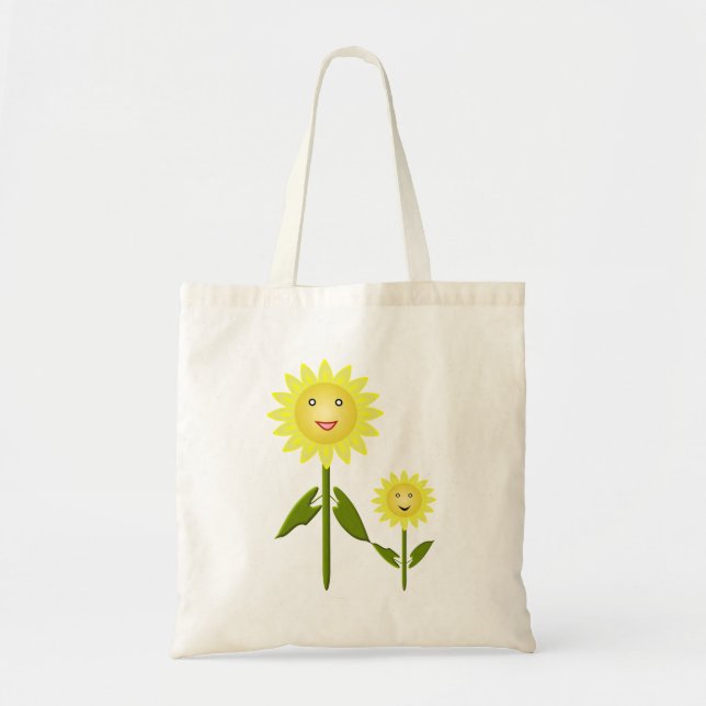 Bolsa Tote Dia de as mães Girassóis (Frente)