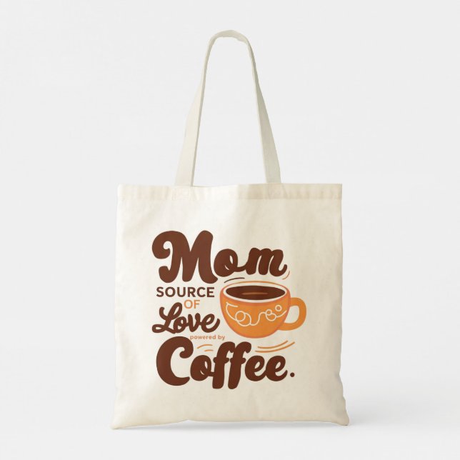 Bolsa Tote Dia de as mães Love Coffee Toag (Verso)