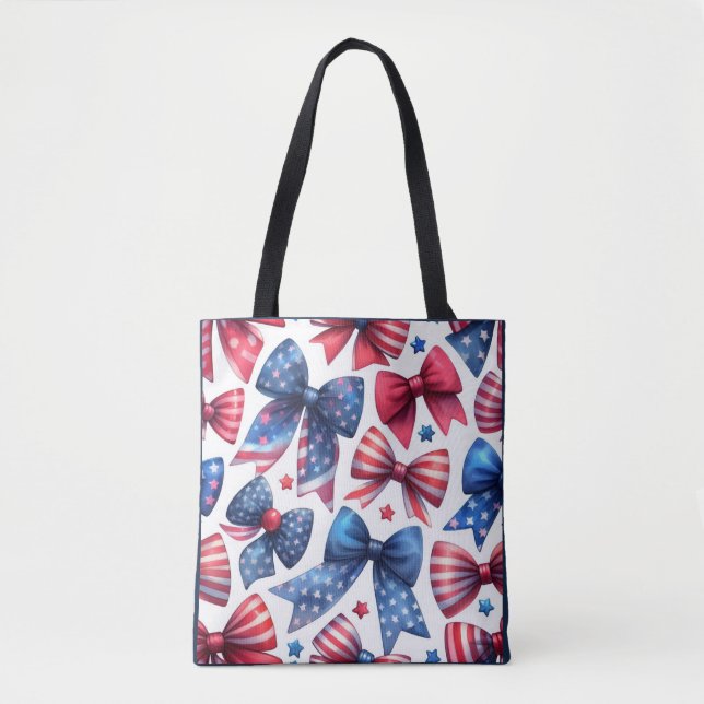 Bolsa Tote Dia de Campo dos EUA termina (Frente)