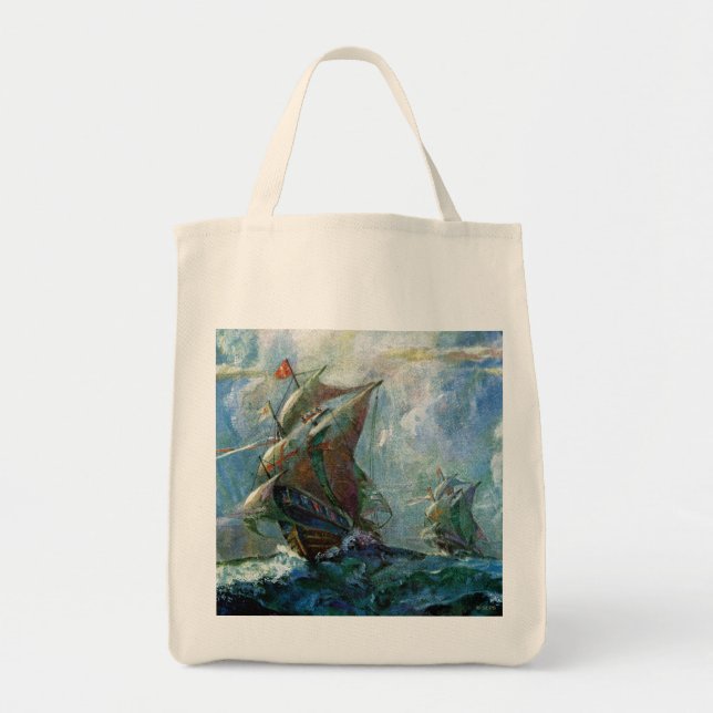 Bolsa Tote Dia de Colombo (Frente)