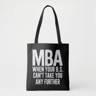 Bolsa Tote Dia de Formatura do Mestrado em Administração Engr