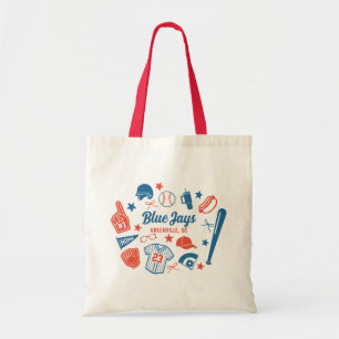 Bolsa Tote Dia de Jogo da Mama Softball Ortostada da Mãe de B