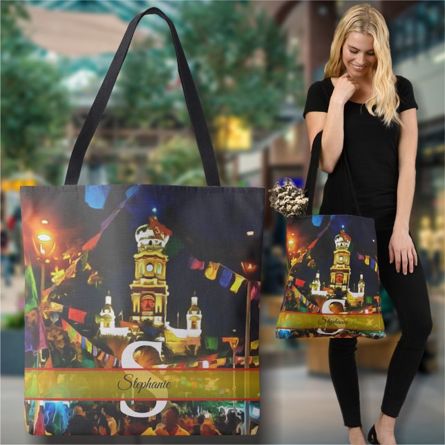 Bolsa Tote Dia de Los Muertos PV-190130 (Criador carregado)