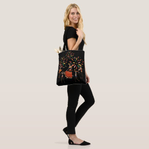 Bolsa Tote Dia De Los Muertos Skeletons