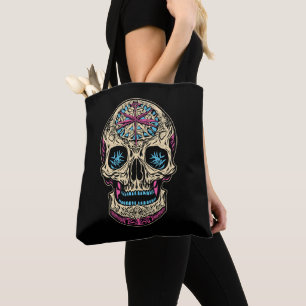 Bolsa Tote Dia De Los Muertos Sugar Skull