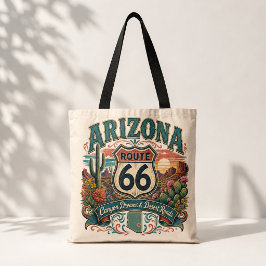Bolsa Tote Dia de Mercado do Canyon da Rota 66 do Arizona