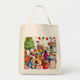 Bolsa Tote Dia de Natal