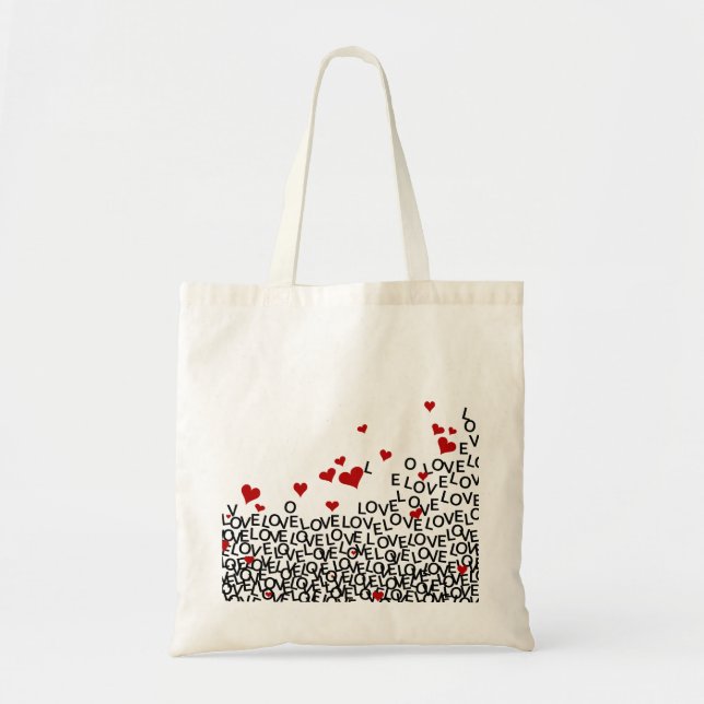 Bolsa Tote Dia de os namorados Love Bag (Frente)