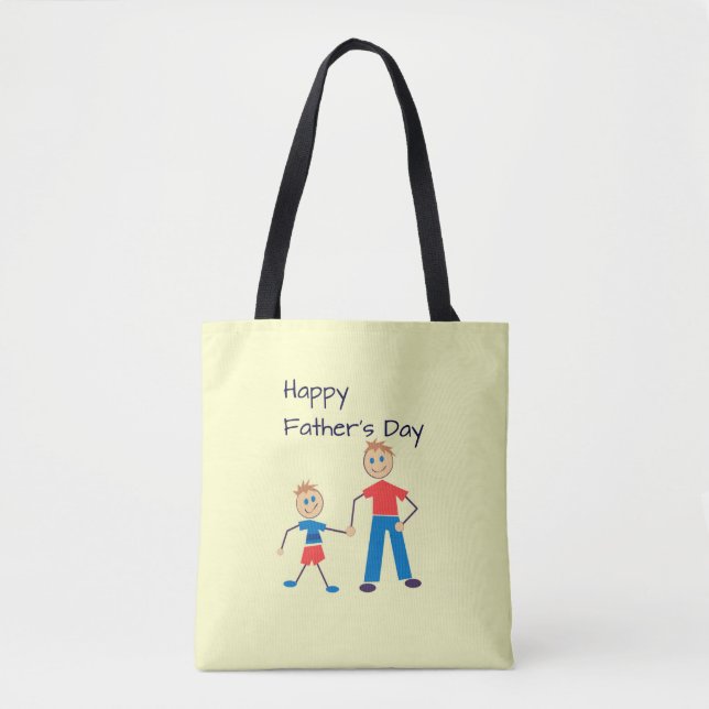 Bolsa Tote Dia de os pais Feliz (Frente)