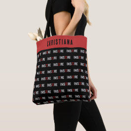 Bolsa Tote Dia de Pi InsPire Personalizado | Presentes Felize