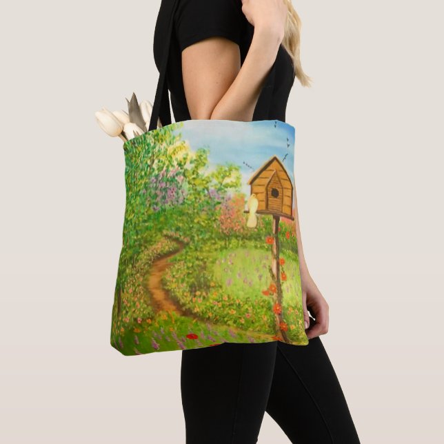 Bolsa Tote Dia de Primavera (Close Up)