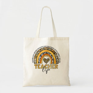 Bolsa Tote Dia de Professora do Aprendiz de Vida do Preguiços